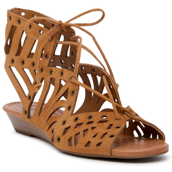 Jessica Simpson Open-Toe Suede Women's Sandals - Picture 2 of 4